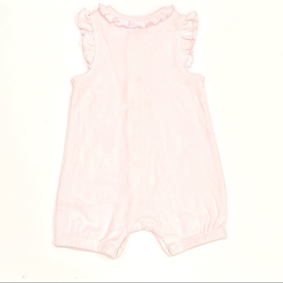 NWOT Little Me Pink Floral Spring Infant Romper - Picture 4 of 4